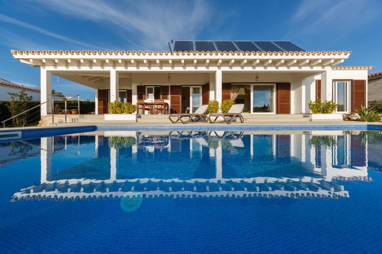 Bini Sole - Villa De Lujo Con Piscina En Menorca Binibeca Bagian luar foto
