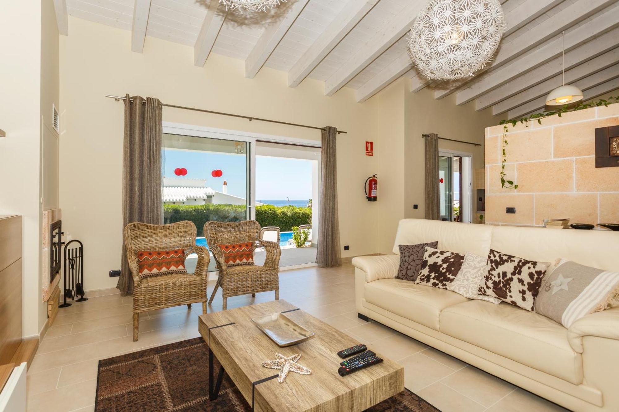 Bini Sole - Villa De Lujo Con Piscina En Menorca Binibeca Bagian luar foto