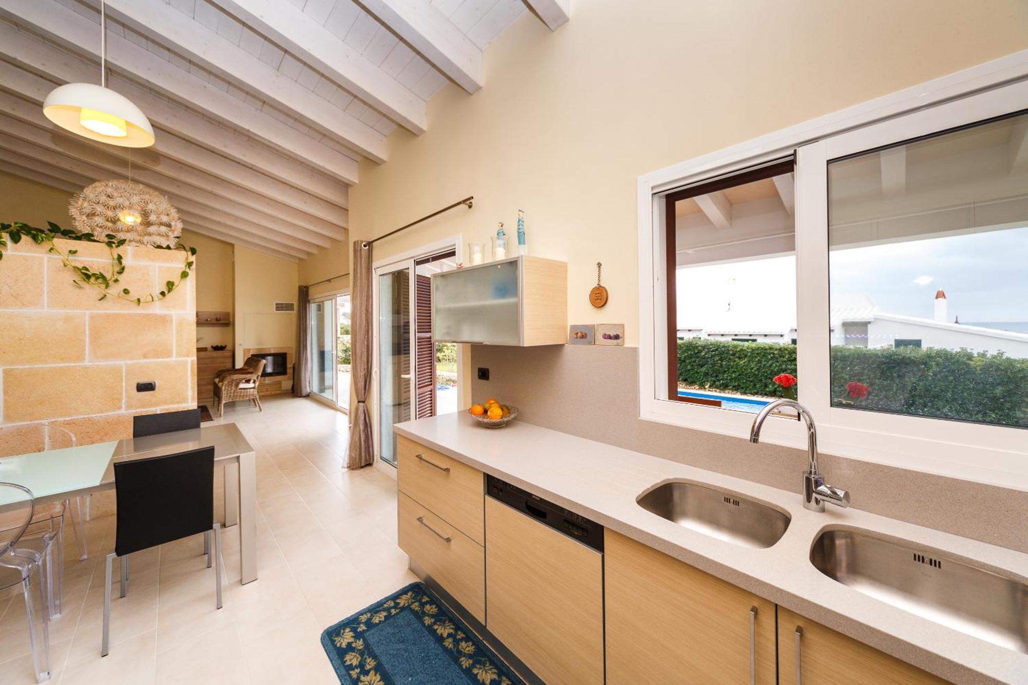 Bini Sole - Villa De Lujo Con Piscina En Menorca Binibeca Bagian luar foto