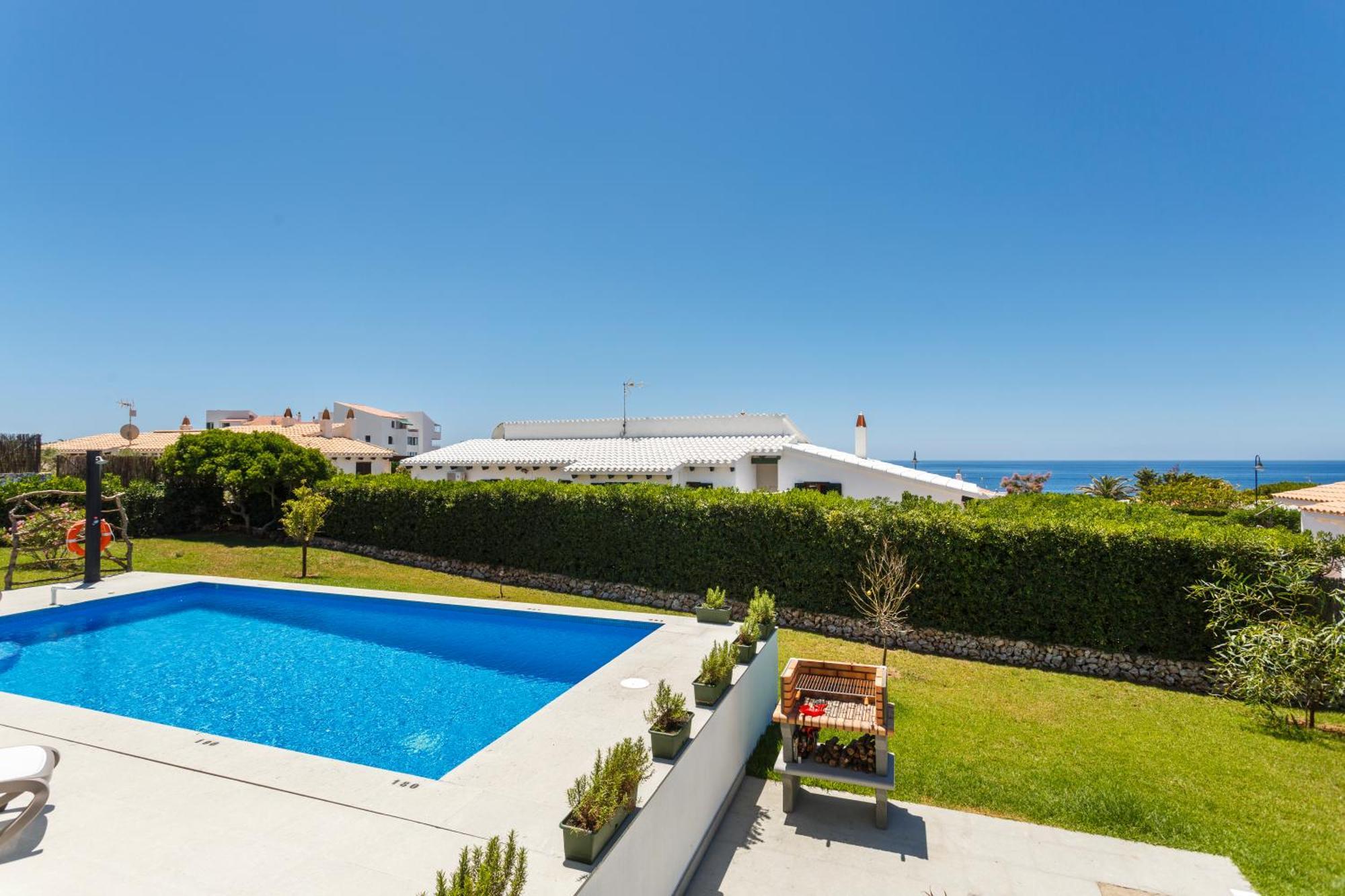 Bini Sole - Villa De Lujo Con Piscina En Menorca Binibeca Bagian luar foto